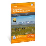 Kungsleden Ammarnäs-Hemavan 1:50 000 Calazo